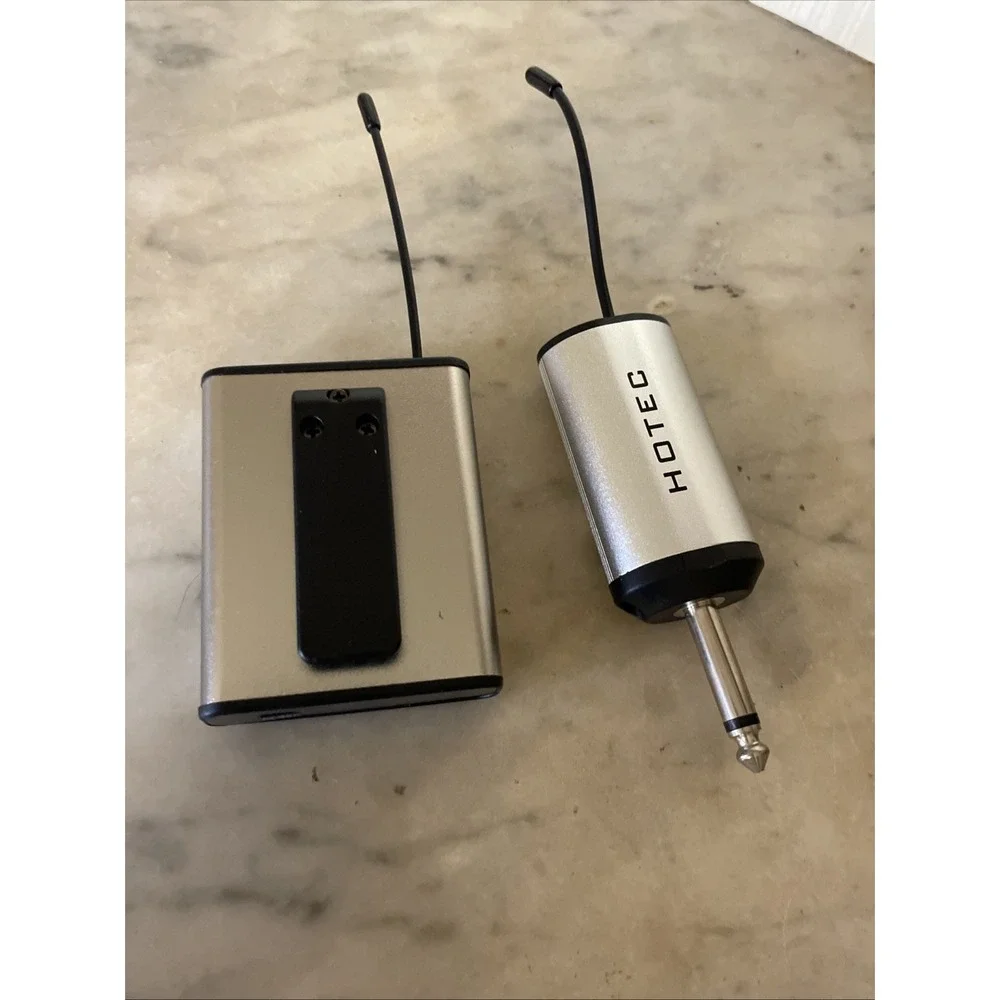 Hotec H-U05 | Wireless Headset Lavalier Microphone | Cover Extra Cords Needed